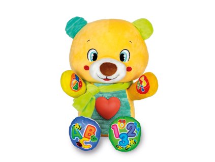 Baby Clementoni - Interaktivní medvídek Lele se zvuky
