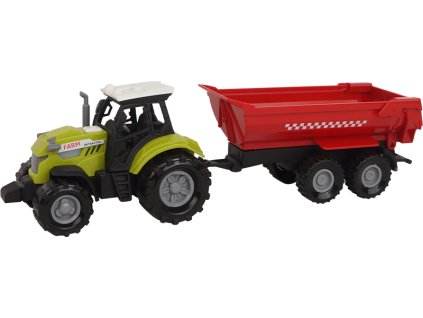 FARM SERVICE - Traktor s valníkem na obilí se zvuky a světly