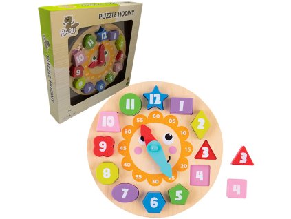 BABU - Hodiny puzzle