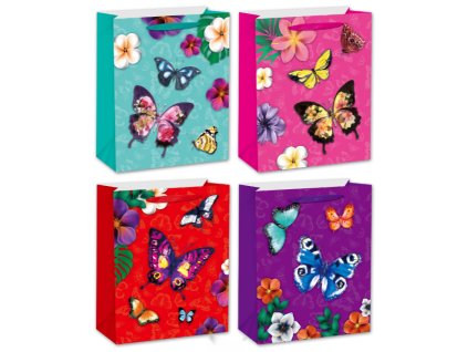Dárková taška L - Motýli