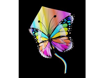 Létající Drak Pop Up Motýl 57x55 cm