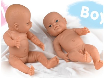 Dolls World - Panenka koupací holčička 41 cm