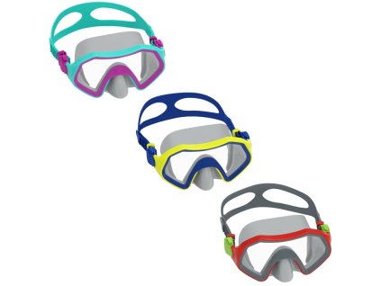 BESTWAY 22049 - Potápěčská maska ​​Crusader™ od 7 let - 3 druhy