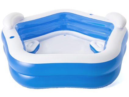 BESTWAY 54153 - Nafukovací bazén čtvercový Oasis™ 213 x 206 x 69 cm