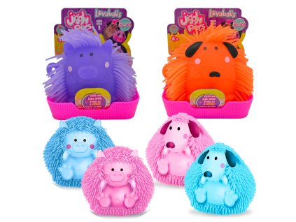 JIGGLY mazlíček Zvířátko blikající - více druhů