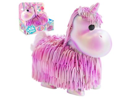 JIGGLY mazlíček Jednorožec perleťový