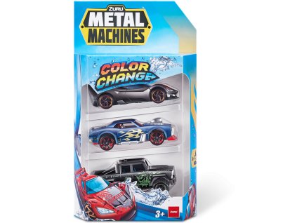 Metal Machines Sada aut 3 ks - měnící barvu