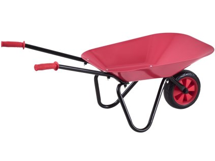 Červené dětské plechové kolečko