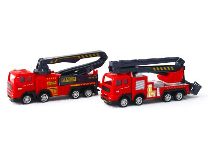 Hasičské auto s hasícím ramenem