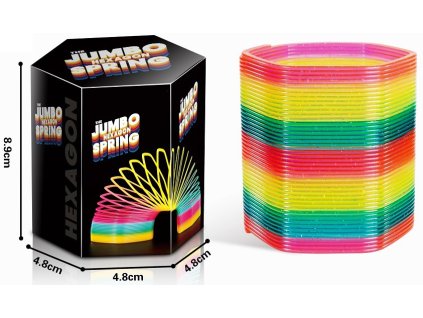 Jumbo duhová spirála šestihran