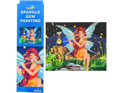 Diamantové malování - Víla