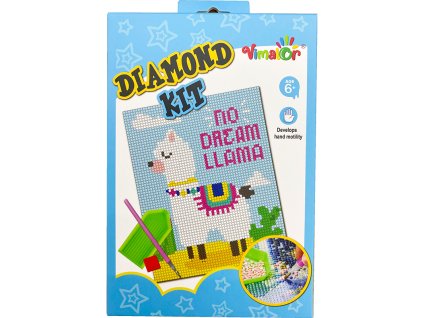 Diamantové malování - Lama