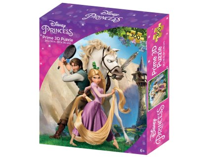 PRIME 3D PUZZLE - Disney Princess - Tangle 300 ks