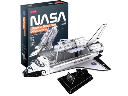 CubicFun - Puzzle 3D Space Shuttle Discovery - 127 dílků