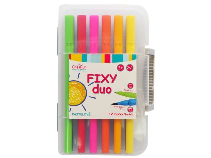 CreaFun - Fixy DUO 12 barev