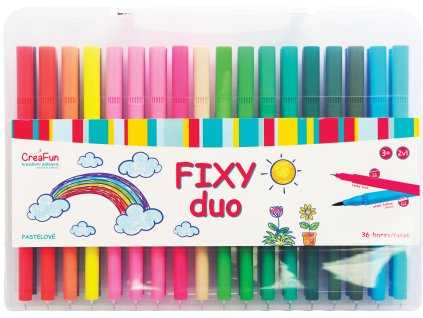 CreaFun - Fixy DUO 36 barev