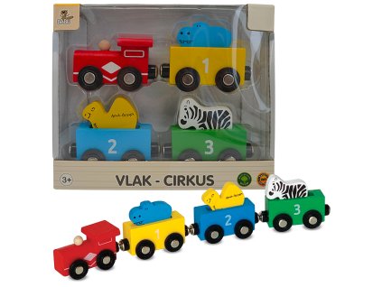 BABU vláčky - Vláček cirkus