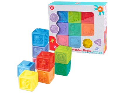 PLAYGO - Stavebnicové zázračné kostky
