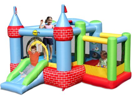 Happy Hop - Skákací nafukovací hrad Zámek s míčky