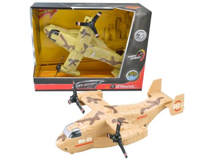 CITY SERVICE CAR - 1:16 Letadlo Osprey sv. zelené