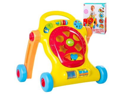 PLAYGO - Chůdítko pro první krůčky, s otvory pro poznávání tvarů