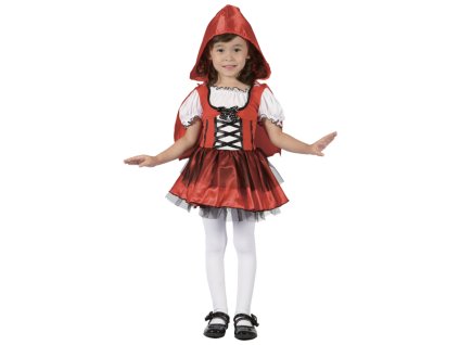 Kostým dívka v červeném 92-104 cm