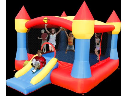 Happy Hop - Skákací nafukovací hrad XXL se sluneční clonou