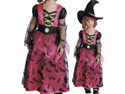 Kostým Čarodějka 92-104 cm