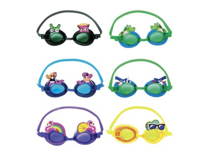 BESTWAY 21080 - Plavecké brýle 3-6 let - 3 druhy