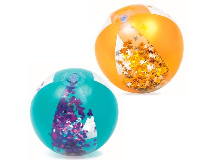 BESTWAY 31050 - Nafukovací plážový míč se třpytkami 41 cm