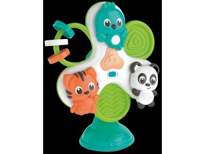 Baby Clementoni - Interaktivní kolotoč se zvířátky