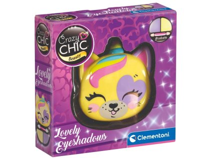 Clementoni - CRAZY CHIC Oční stíny Tygr