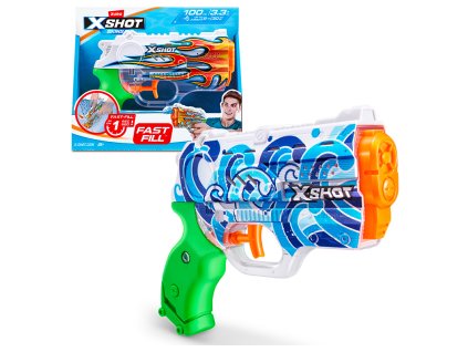 X-SHOT Vodní pistole Nano Fast fill Skins - více druhů