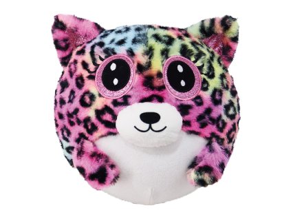Nafukovací plyšový kamarád - Medvídek leopardí 15 cm