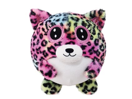 Nafukovací plyšový kamarád - Medvídek leopardí 23 cm