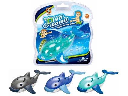 Potápěcí velryba se světlem - 3 druhy