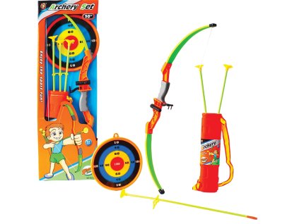 Luk 76 cm s terčem a 3 šípy