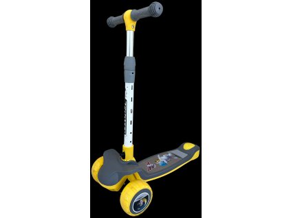 Dětská tříkolová koloběžka žlutá