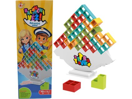 STUDO GAMES - Balanční věž! 16 ks