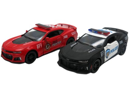 Kovový model - Auto 2017 Camaro ZL1 Policie - Hasiči