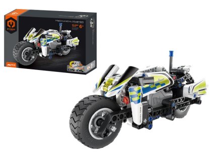 MECHANICAL MASTER - Stavebnice Policejní motorka 193 ks