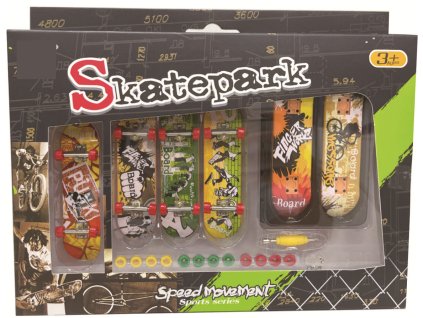 SKATEBOARD sada 6ks