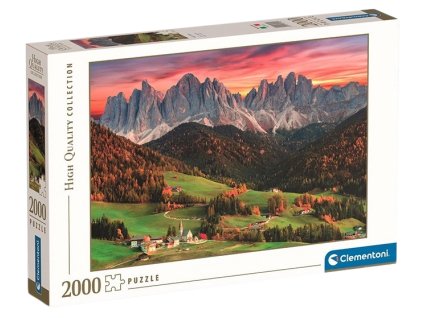 Clementoni - Puzzle 2000 Údolí Val di Funes
