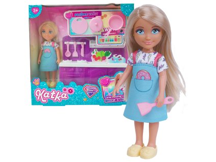 Panenka KATKA s kuchyňským setem