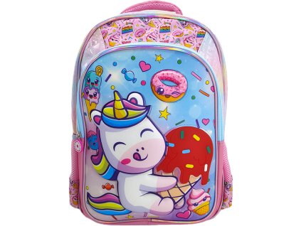 Batoh svítící Jednorožec 43 cm