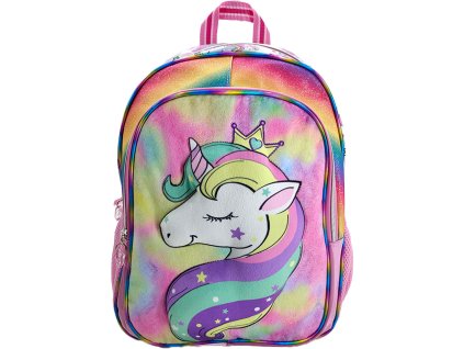 Batoh Duhový Jednorožec 40,5 cm