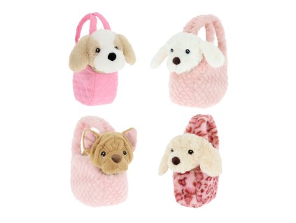 KEEL EP3558 - Pejsek v tašce 16 cm - 4 druhy