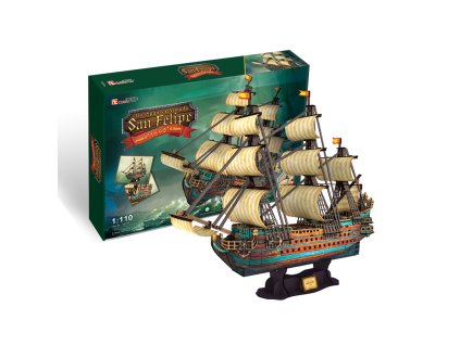 CubicFun - Puzzle 3D Plachetnice San Felipe