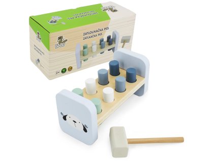 BABU - Dřevěná zatloukačka PES