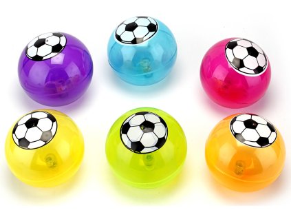 Skákací Fotbalový míč 105 mm - více druhů